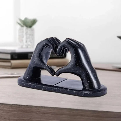 Heart Hands Decorative Bookends – view 3