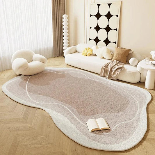 Irregular Geometric Modern Area Rug