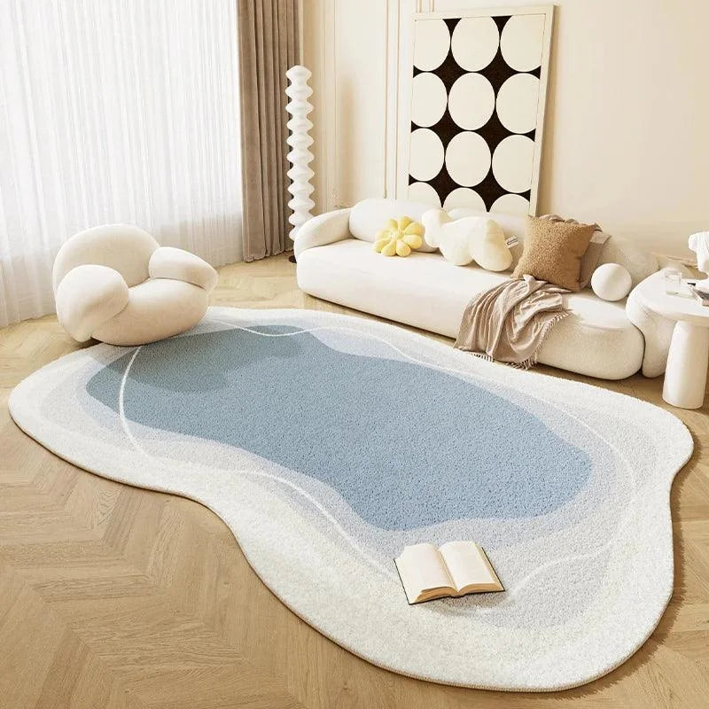 Irregular Geometric Modern Area Rug – view 2