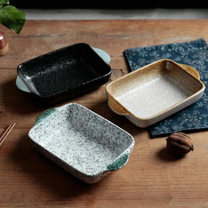 Japanese-Style Ceramic Baking & Serving Dish – view 2