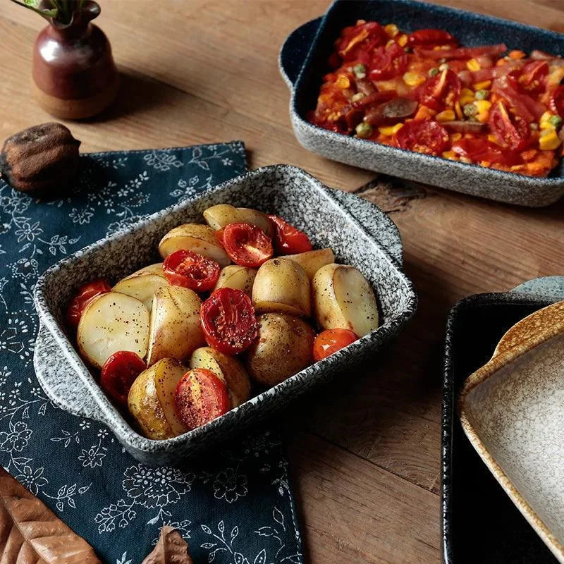 Japanese-Style Ceramic Baking & Serving Dish – view 4