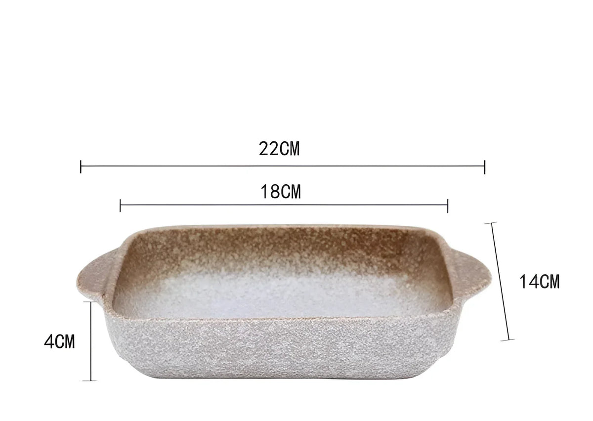 Japanese-Style Ceramic Baking & Serving Dish – view 7