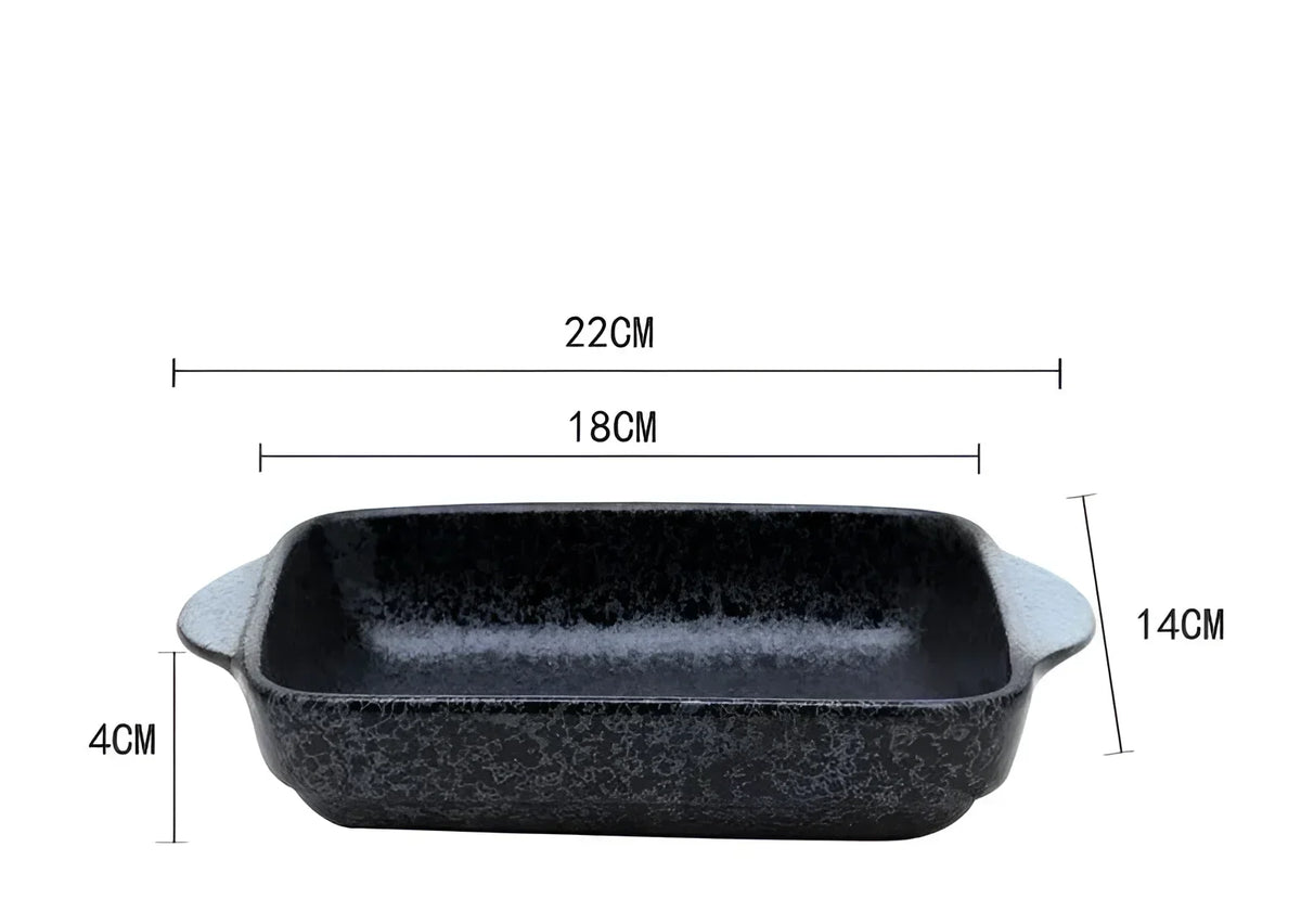 Japanese-Style Ceramic Baking & Serving Dish – view 9