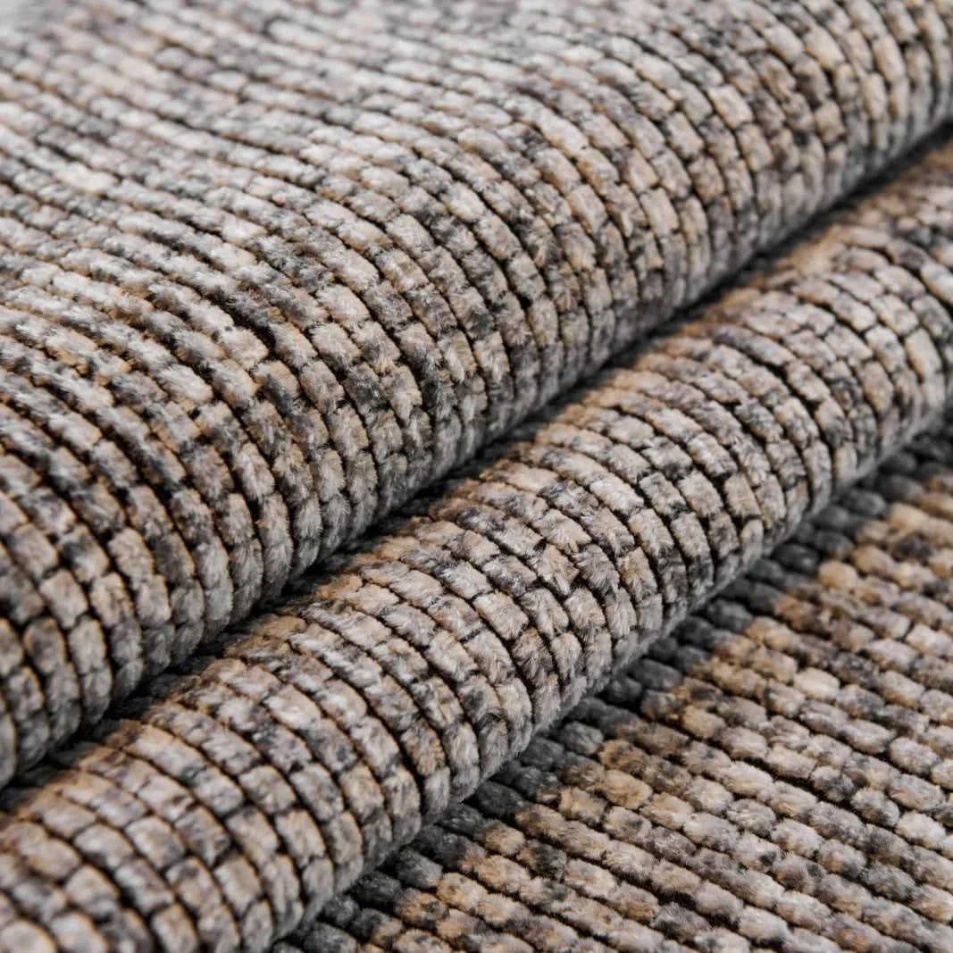 Khaki 500gsm Chenille Non-Slip Sofa Cover – view 3