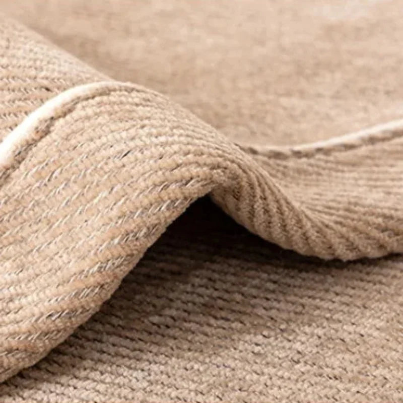 Khaki Lightweight Chenille Non-Slip Sofa Cover – view 6