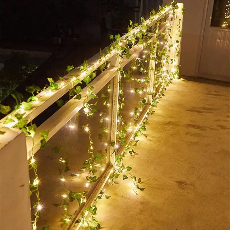 LED Leaf Garland String Lights – 4 Designs – view 3