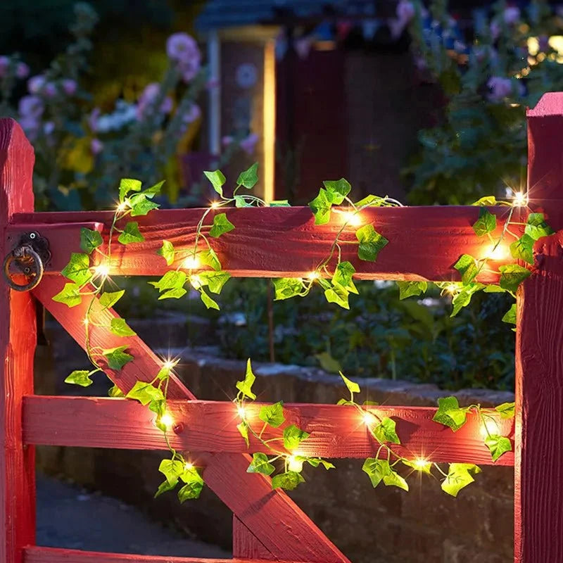 LED Leaf Garland String Lights – 4 Designs – view 4