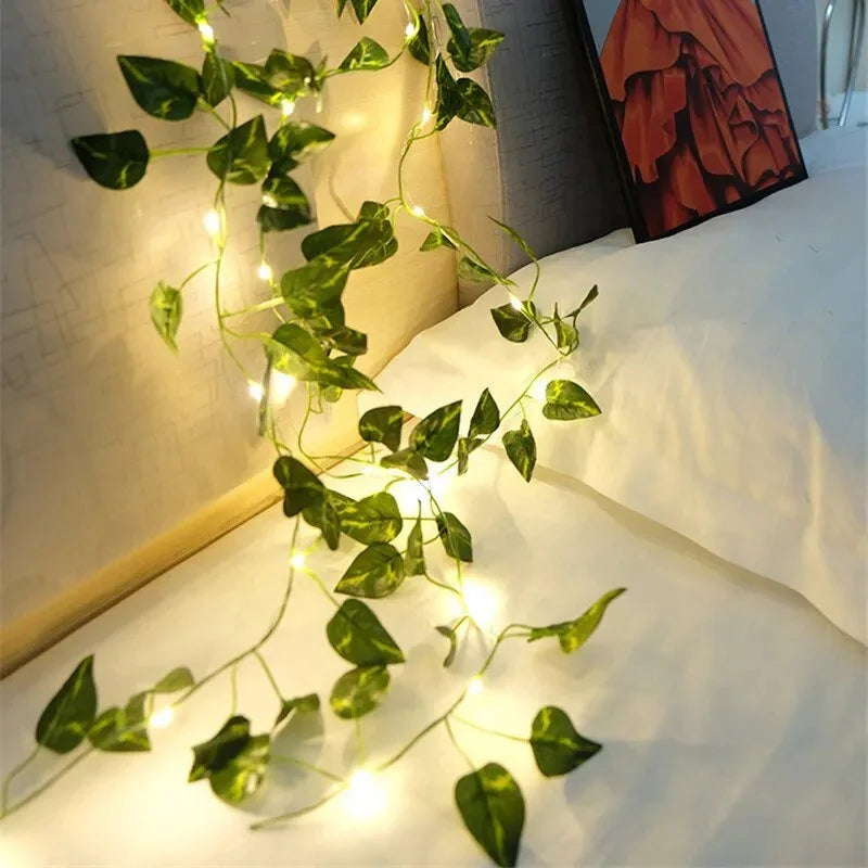 LED Leaf Garland String Lights – 4 Designs – view 5