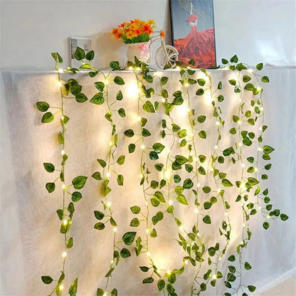 LED Leaf Garland String Lights – 4 Designs – view 6