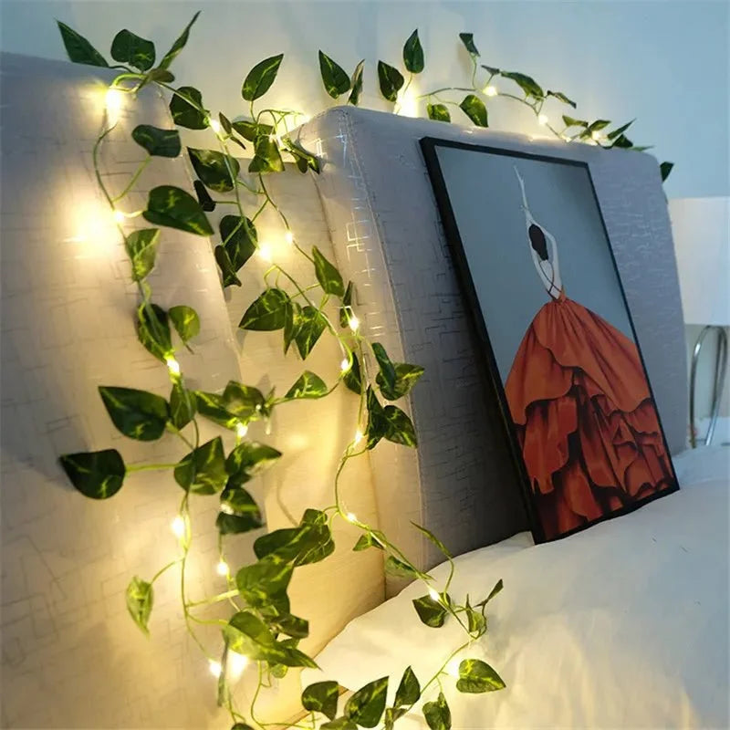 LED Leaf Garland String Lights – 4 Designs – view 7