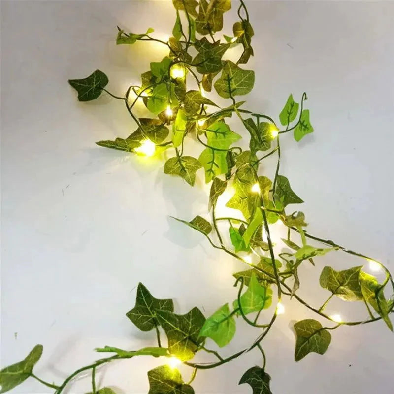 LED Leaf Garland String Lights – 4 Designs – view 9