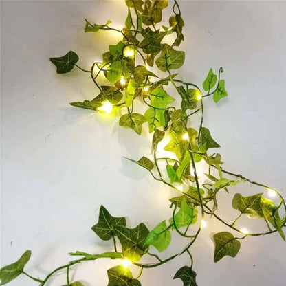 LED Leaf Garland String Lights – 4 Designs – view 9