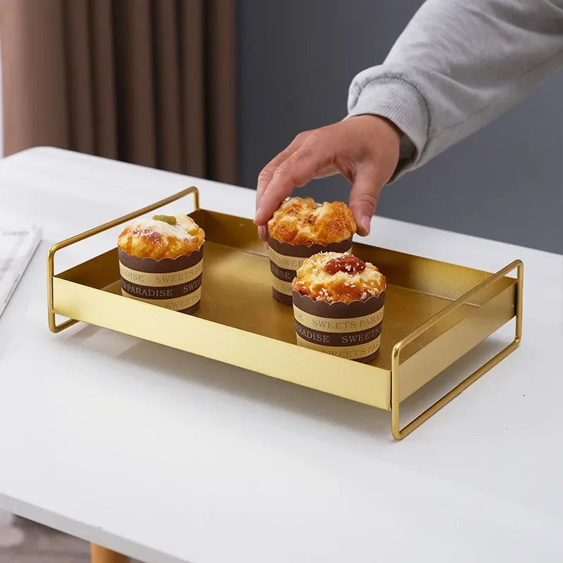 Lidded Metal Decorative Tray – view 2