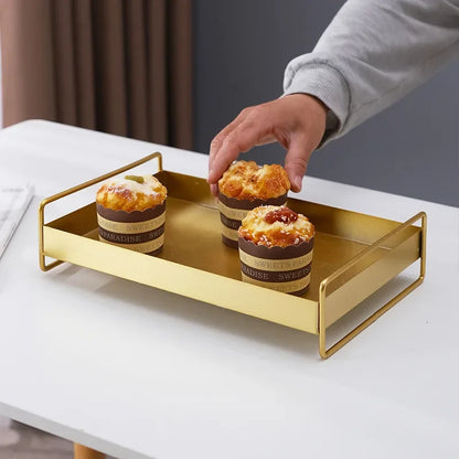 Lidded Metal Decorative Tray – view 2