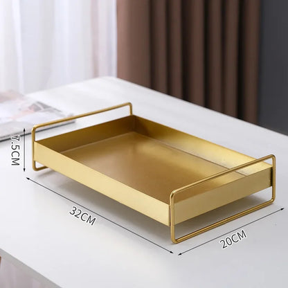 Lidded Metal Decorative Tray – view 6