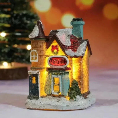 Light-Up Christmas Village House Collection – view 10