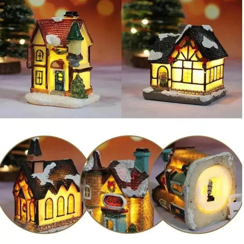 Light-Up Christmas Village House Collection – view 15