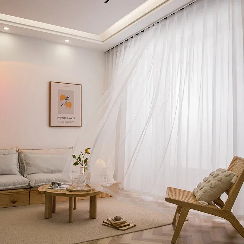 Lightweight Chiffon Voile Curtain Panel – view 2