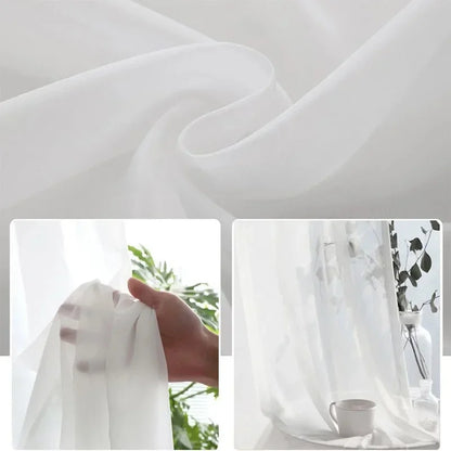 Lightweight Chiffon Voile Curtain Panel – view 4