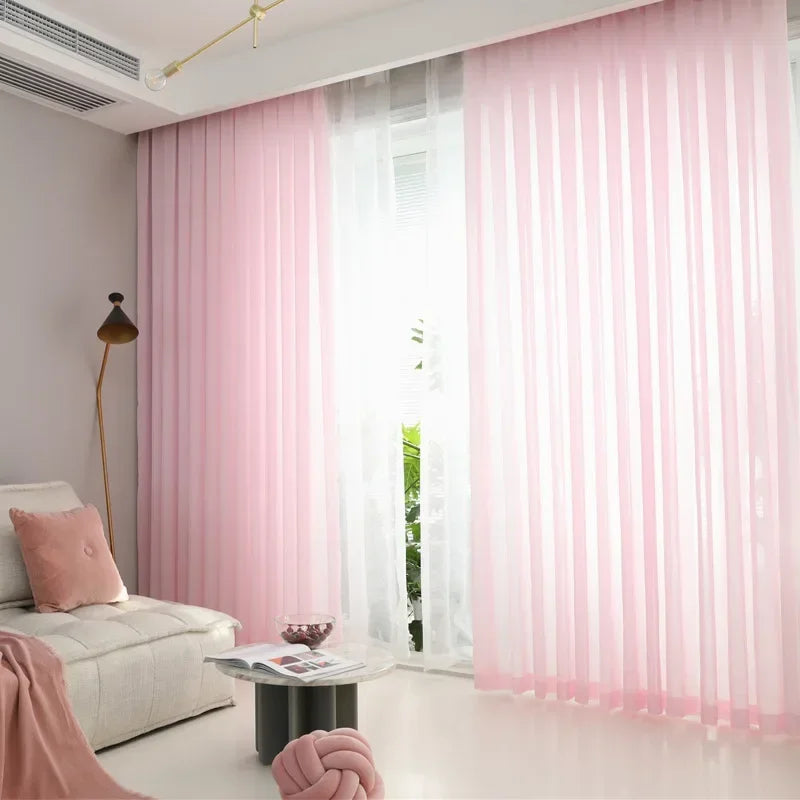 Lightweight Chiffon Voile Curtain Panel – view 6