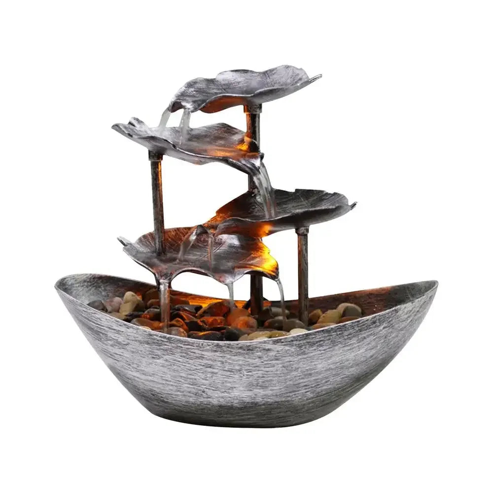 Lotus LED Tabletop Water Fountain – view 12