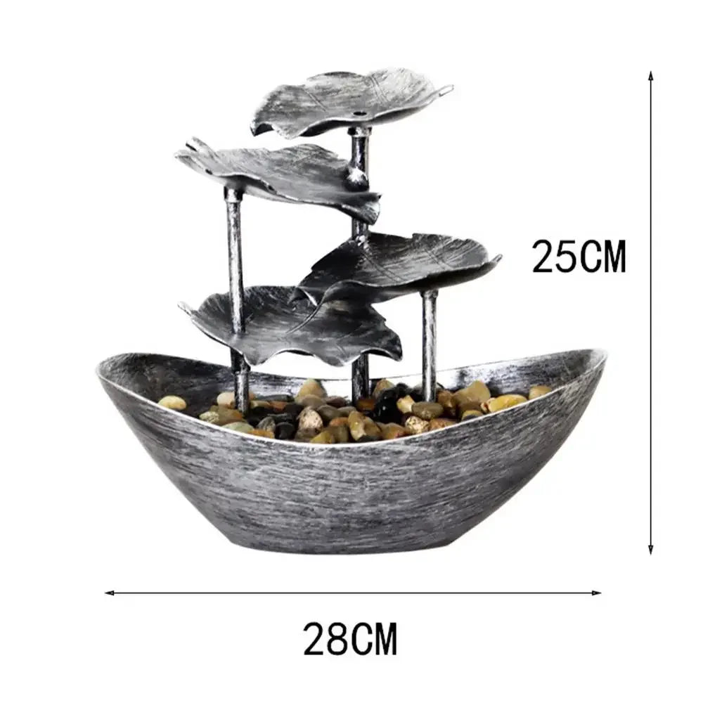 Lotus LED Tabletop Water Fountain – view 14