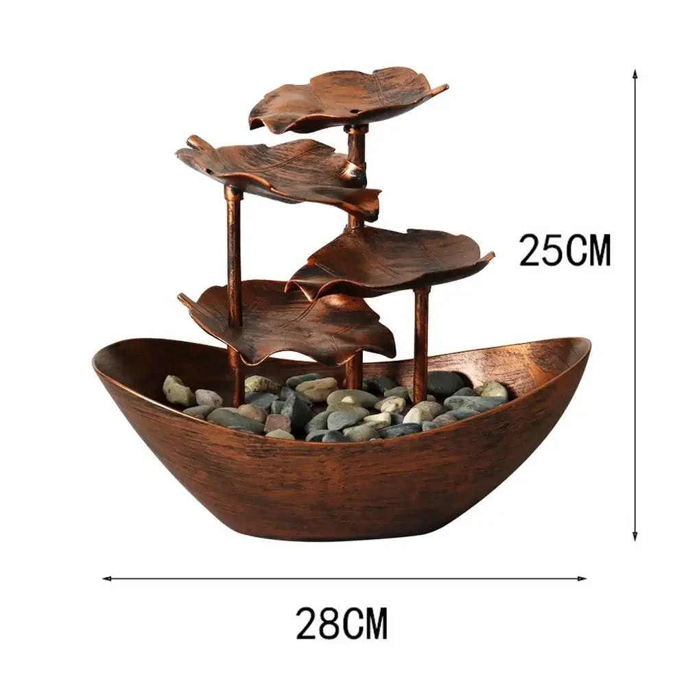 Lotus LED Tabletop Water Fountain – view 16