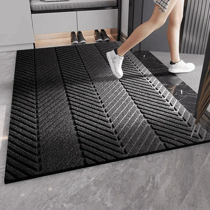Low-Profile Natural Rubber Entrance Mat