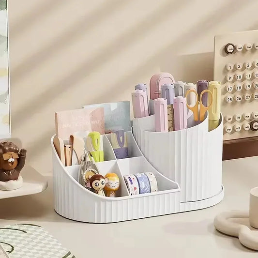 360° Rotating Makeup & Brush Organiser