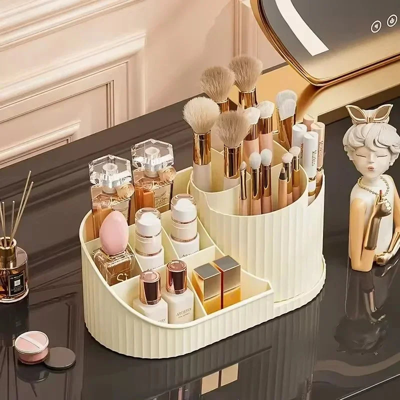360° Rotating Makeup & Brush Organiser – view 4