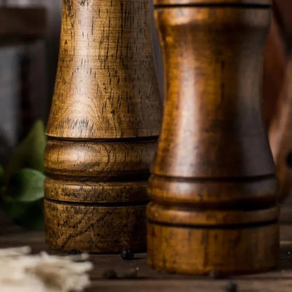 Manual wooden pepper and spice grinder – view 13