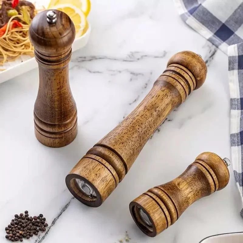Manual wooden pepper and spice grinder – view 19