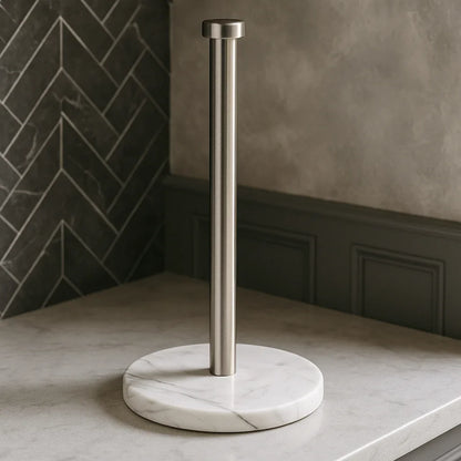 Marble-Style Paper Towel & Cling Film Holder – Gold or Silver – view 3