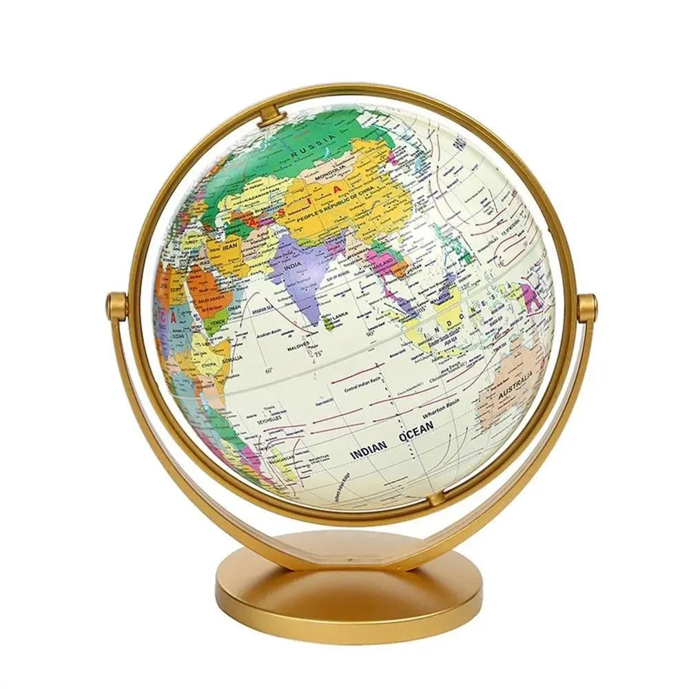 Mini Retro Decorative Globe – White – view 5