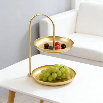 Minimalist Iron Decorative Serving Tray – view 2