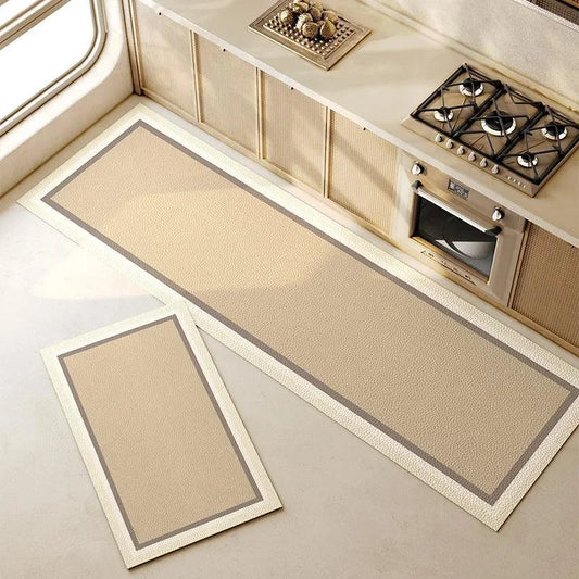 Minimalist Water-Resistant Non-Slip Kitchen Runner