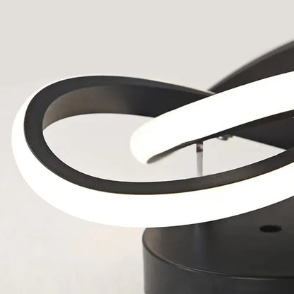 Modern 25W LED Ceiling Light – White or Black – view 4