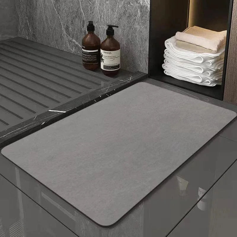 Modern Absorbent Non-Slip Bathroom Rug