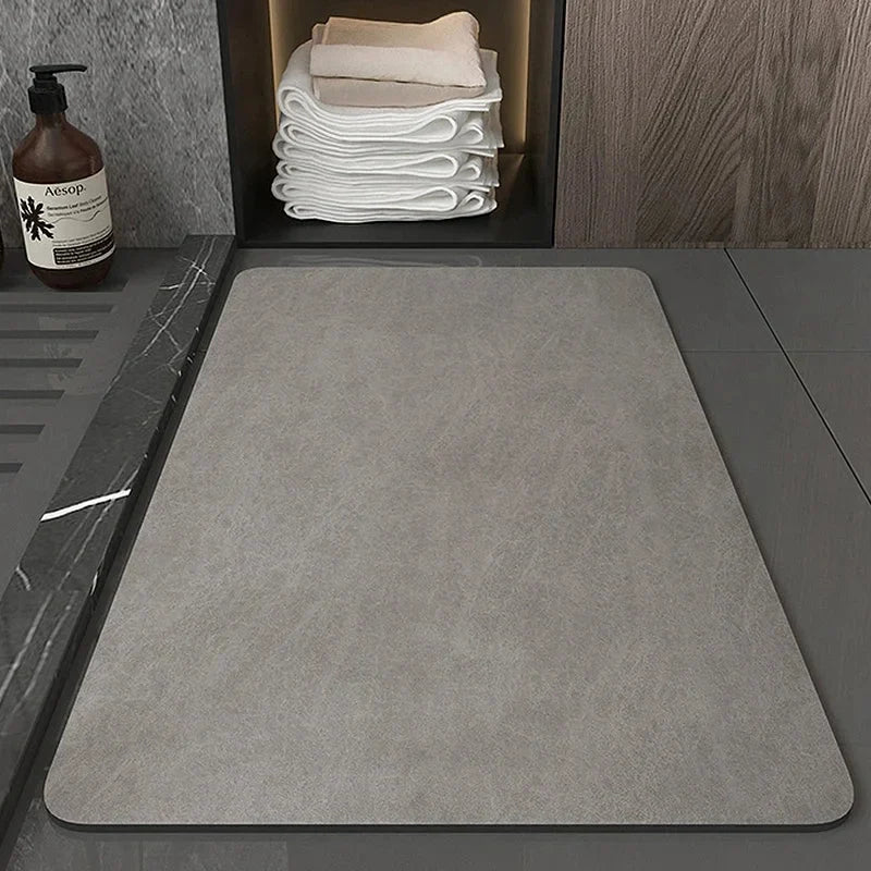 Modern Absorbent Non-Slip Bathroom Rug – view 11