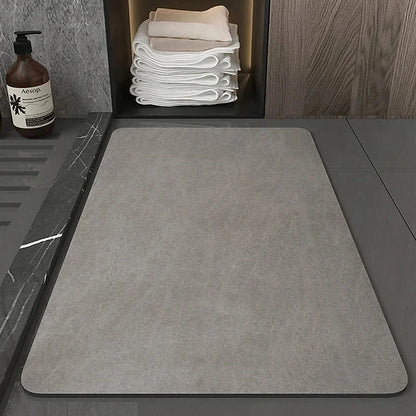 Modern Absorbent Non-Slip Bathroom Rug – view 11