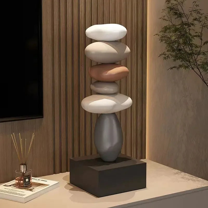 Modern Architectural Resin Sculpture