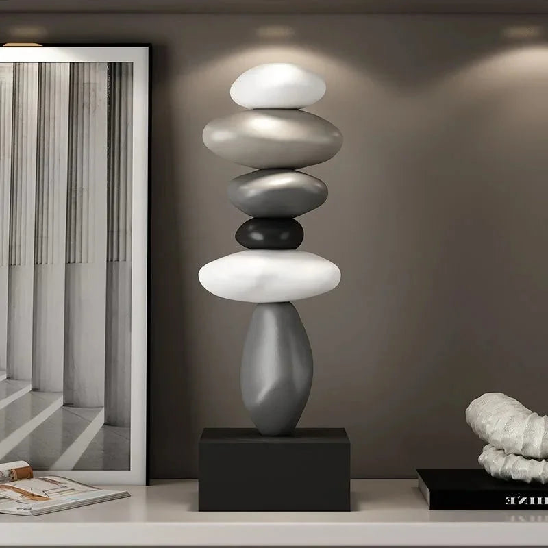 Modern Architectural Resin Sculpture – view 2