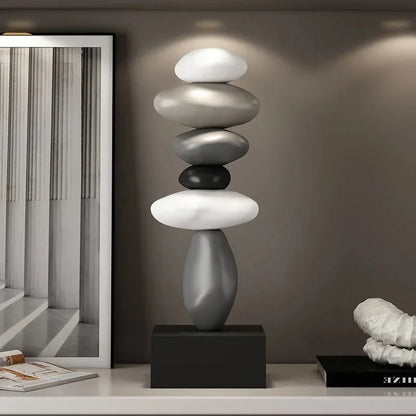 Modern Architectural Resin Sculpture – view 2