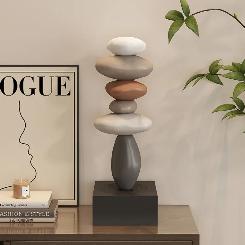 Modern Architectural Resin Sculpture – view 3