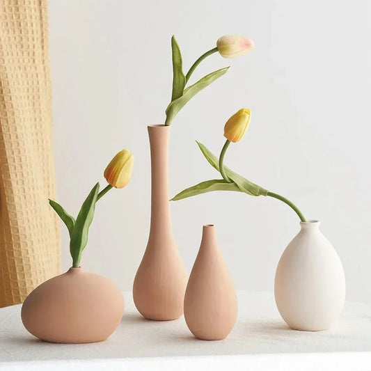 Modern Ceramic Flower Vase Collection