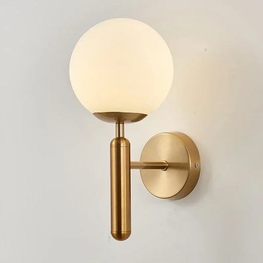Modern Integrated LED Wall Light – Gold or Black