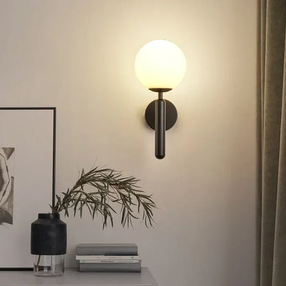 Modern Integrated LED Wall Light – Gold or Black – view 4