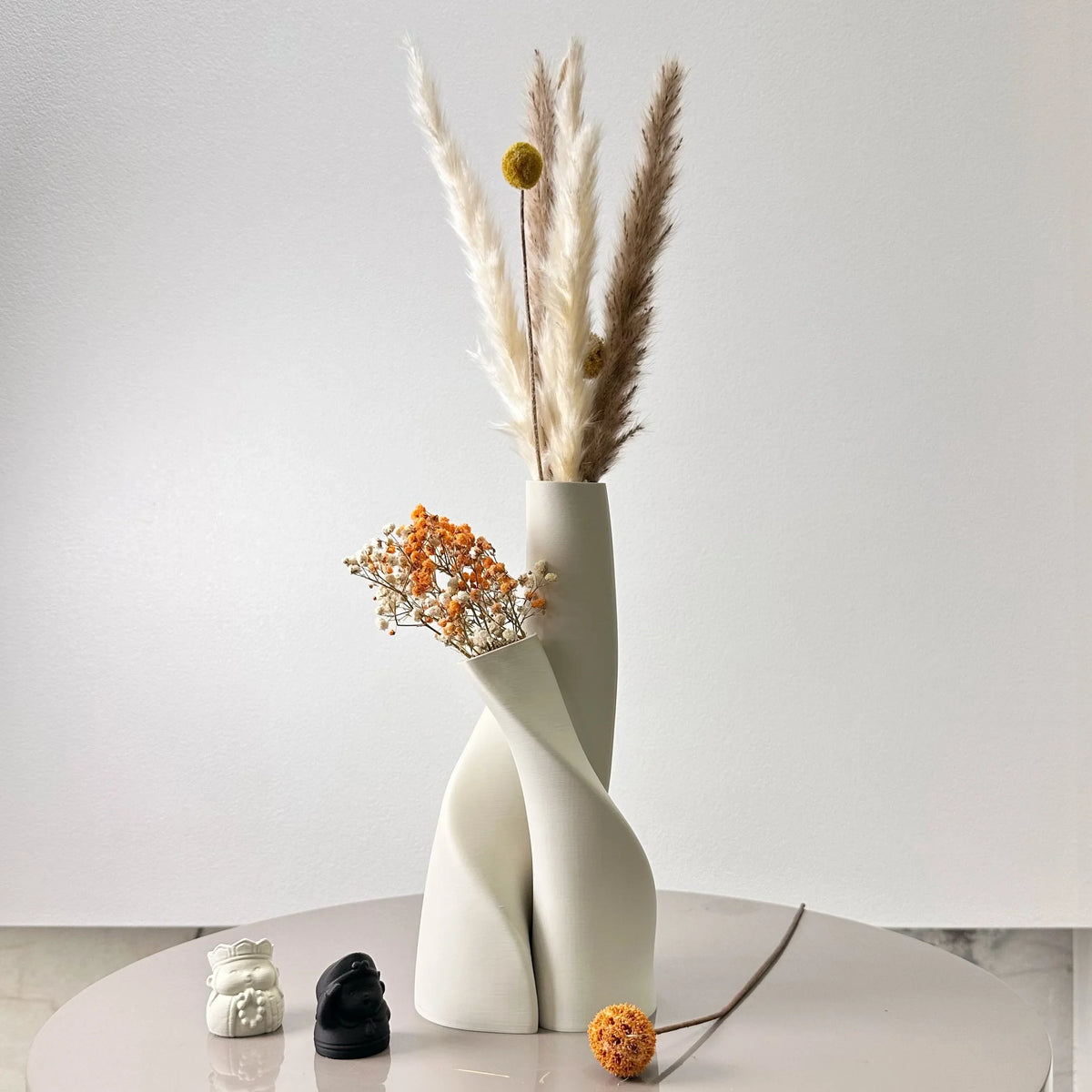 2-Piece Modular Geometric Vase Set – 5 Colours – view 2