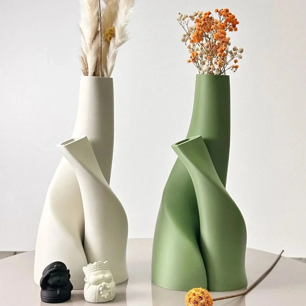 2-Piece Modular Geometric Vase Set – 5 Colours – view 7