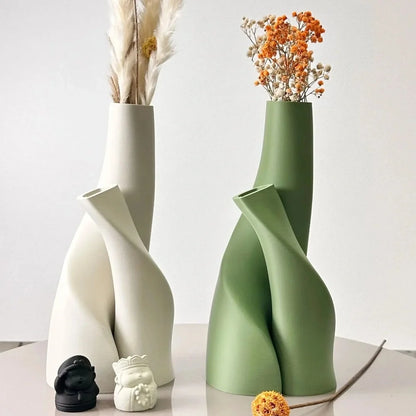 2-Piece Modular Geometric Vase Set – 5 Colours – view 7